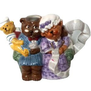 Dept 56 Storybook Village Collection GOLDILOCKS AND THE THREE BEARS Tea Pot